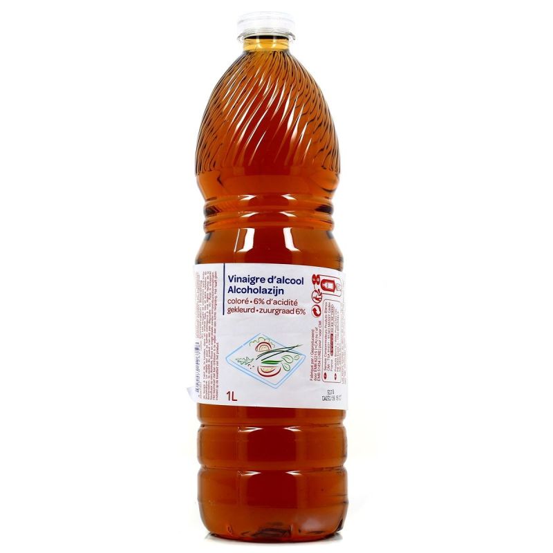 Simpl 1L Vinaigre D'Alcool.6% Pp Blanc