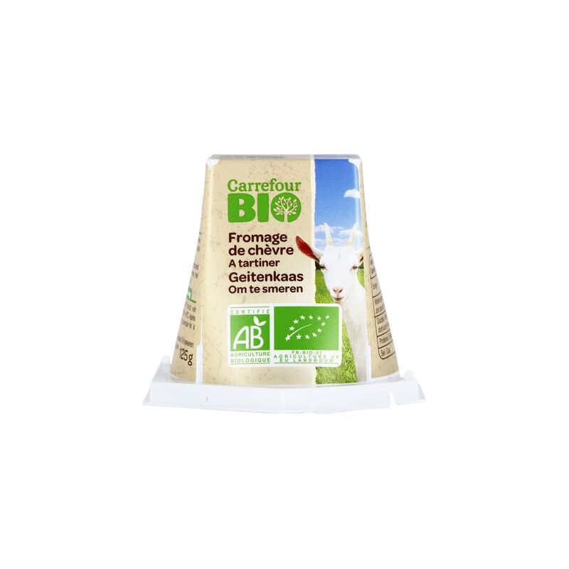 Carrefour Bio 125G Pyramide Chevre Crf