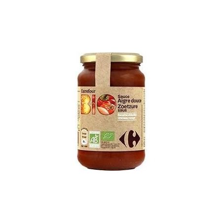 Carrefour Bio 370G Sauce Aigre Douce Crf