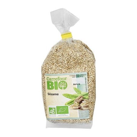 Carrefour Bio 250G Grains De Sesame Crf