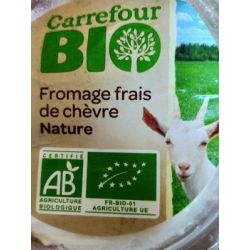 Carrefour Bio 150G Chèvre Frais Rond Crf