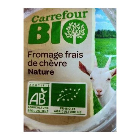 Carrefour Bio 150G Chèvre Frais Rond Crf