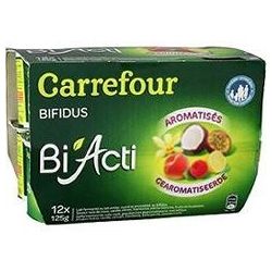 Carrefour 12X125G Bifidus Panac.Arom Crf