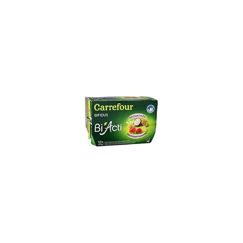 Carrefour 12X125G Bifidus Panac.Arom Crf