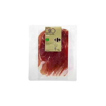 Carrefour Agir 70G Jambon Cru Italien Bio Crf