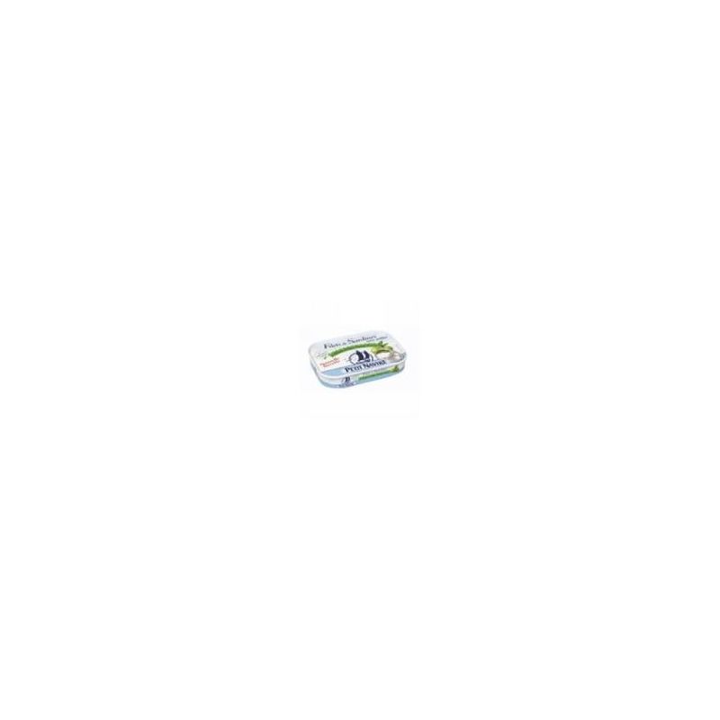 Petit Navire Filets Sardines Sans Arêtes Huile Olive 1/6 95G