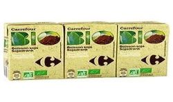Carrefour Bio 3X25Cl Boisson De Soja Au Chocolat Crf