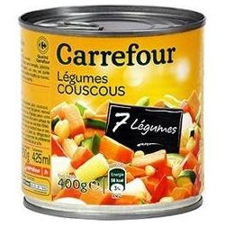 Carrefour 400G Legumes Couscous 1/2 Crf