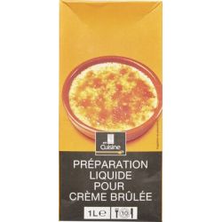 En Cuisine 1L Preparation Pour Creme Brulee