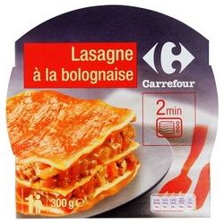 Carrefour 300G Lasagnes À La Bolognaise Crf