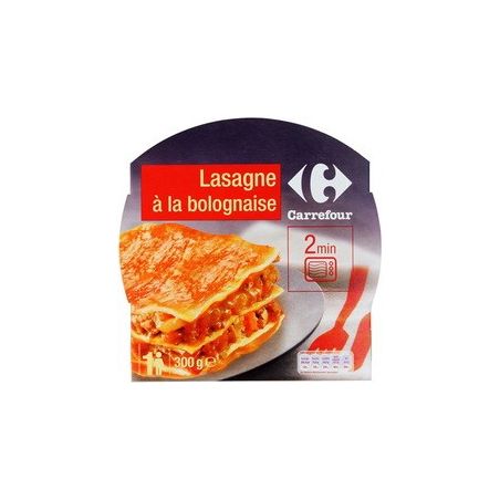 Carrefour 300G Lasagnes À La Bolognaise Crf