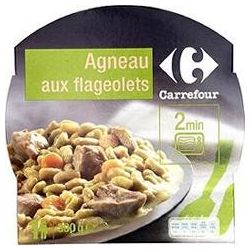 Carrefour 300G Bqt.Agneau Flageolets Crf
