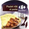 Carrefour 300G Poulet Rôti Et Sa Purée Crf
