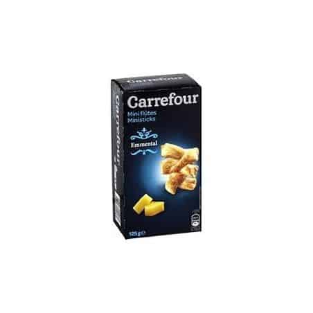 Carrefour 125G Mini-Flûte A L’Emmental Crf