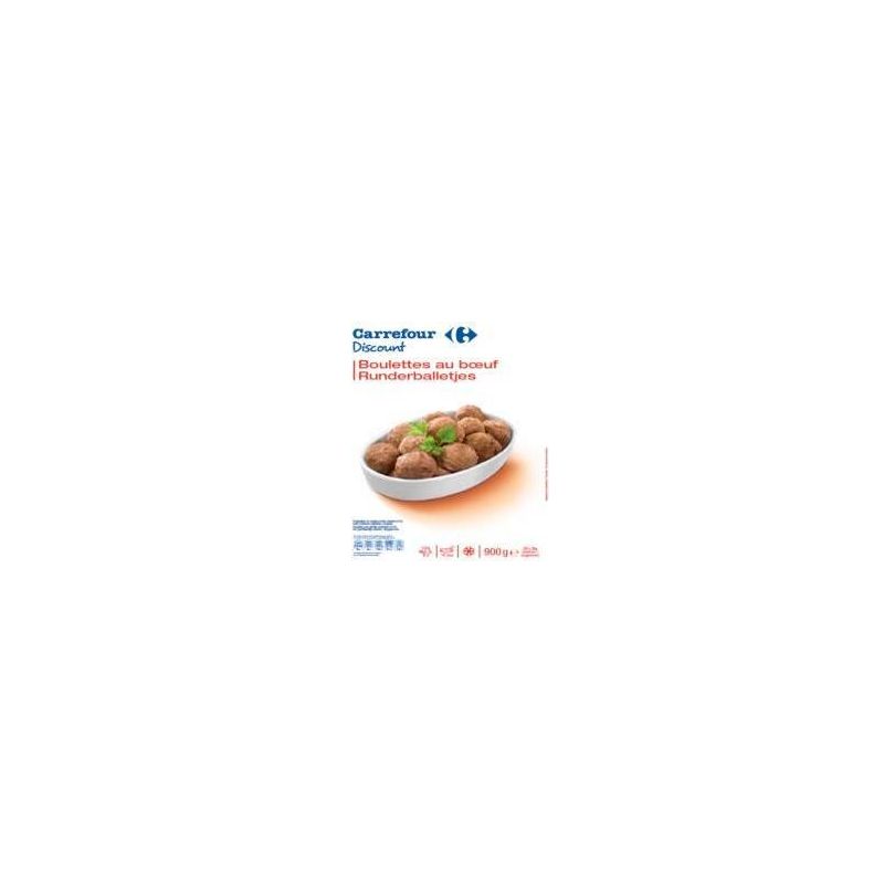 Pp Blanc 900G Boulettes De Boeuf 51% Viande