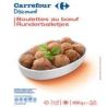 Pp Blanc 900G Boulettes De Boeuf 51% Viande