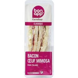 Carrefour 135G Sdw.Bacon Oeuf Mimos.Crf