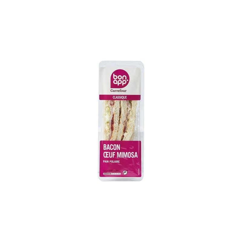 Carrefour 135G Sdw.Bacon Oeuf Mimos.Crf