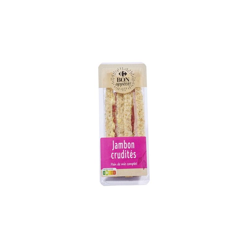Carrefour Bon Appetit 145G Club Sdw Jbn Crudite Bap