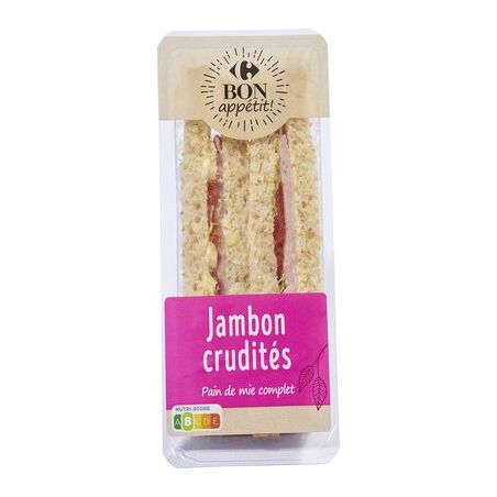 Carrefour Bon Appetit 145G Club Sdw Jbn Crudite Bap