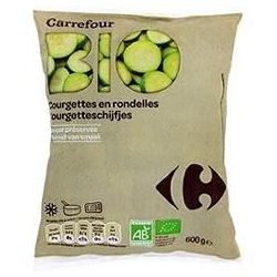 Carrefour Bio 600G Courgettes Rondelles Crf