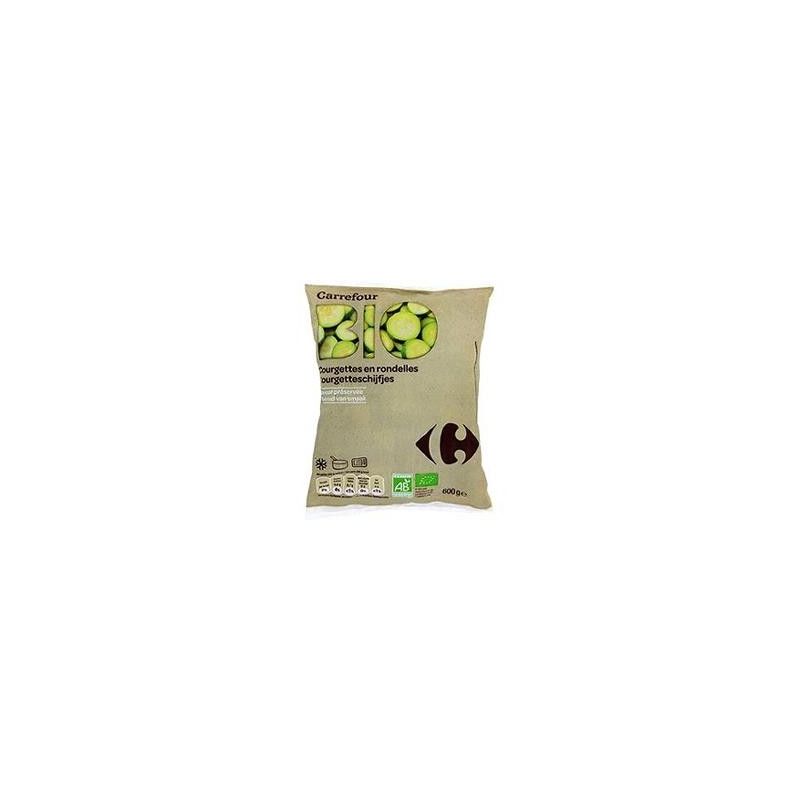 Carrefour Bio 600G Courgettes Rondelles Crf