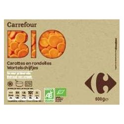 Carrefour Bio 600G Carottes En Rondelles Crf