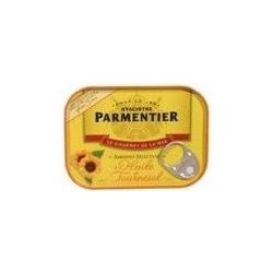 Parmentier Sardine Boite Metal 1/3 Huile D'Olive Entier 232G