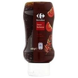 Carrefour 400G Flacon Top Down Sauce Barbecue Crf