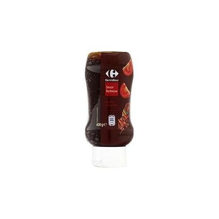 Carrefour 400G Flacon Top Down Sauce Barbecue Crf