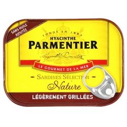 Parmentier Sardines Entieres Grillees Natures Hyacinthe 99