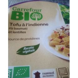 Carrefour Bio 300G Tofu À L'Indienne Crf