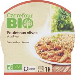 Carrefour Bio 300G Poulet Aux Olives Crf
