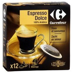 Carrefour 12X Dose Espresso Dolce Crf