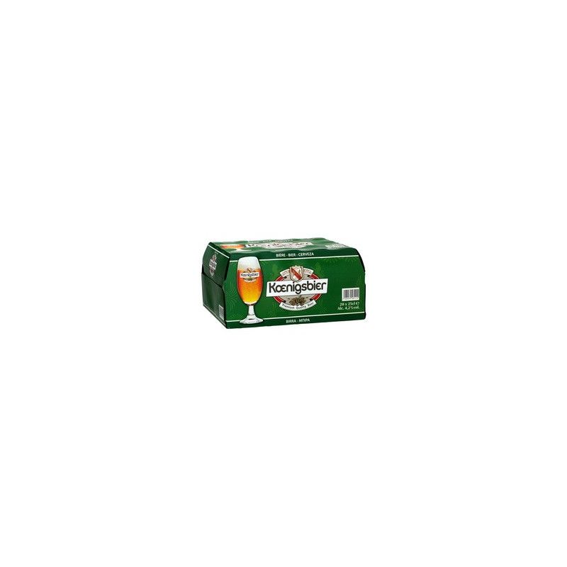 1Er Prix Pack Bouteille 20X25Cl Koenigsbier 4,2°