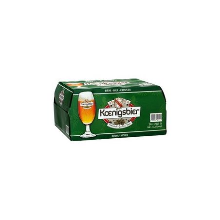 1Er Prix Pack Bouteille 20X25Cl Koenigsbier 4,2°