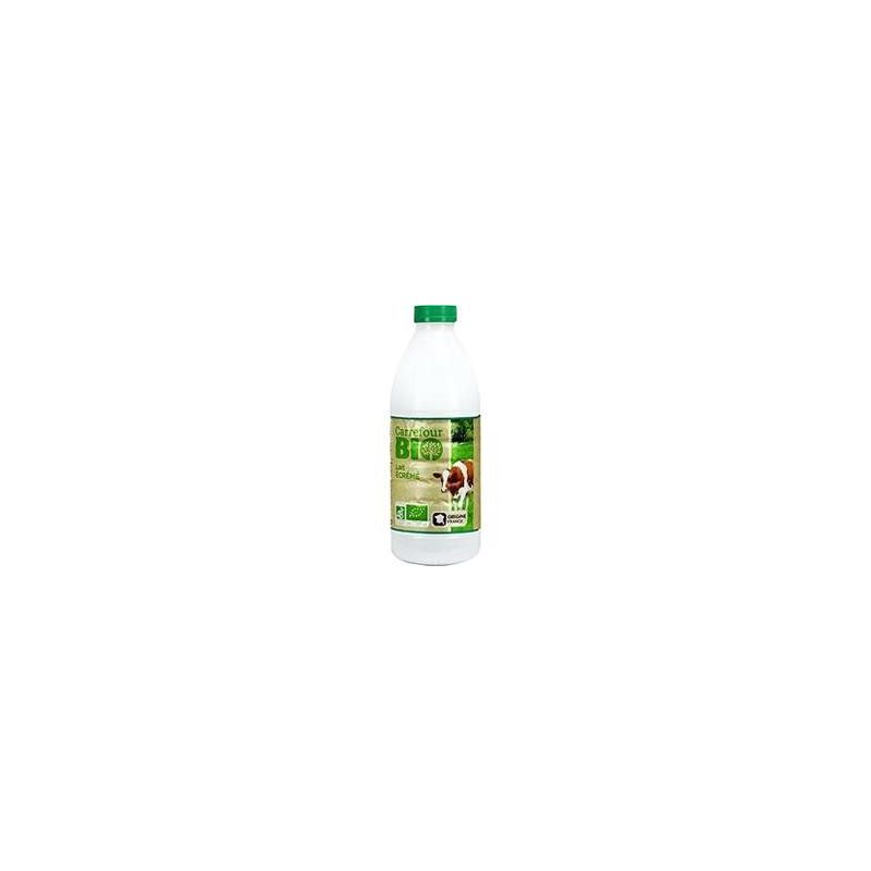 Carrefour Bio 1L Bouteille De Lait Ecrémé Crf