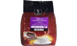 Saxo 1Kg Cafe Grains Pur 100% Robusta