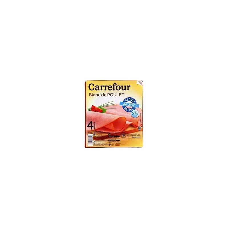 Crf Cdm 160G X4 Tranches Blanc De Poulet Réduit En Sel Extra