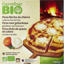 Carrefour Bio 360G Pizza Buche De Chèvre Crf