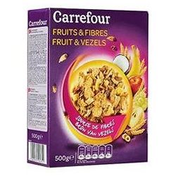 Carrefour 500G Cereal Fruits&Fibres Crf