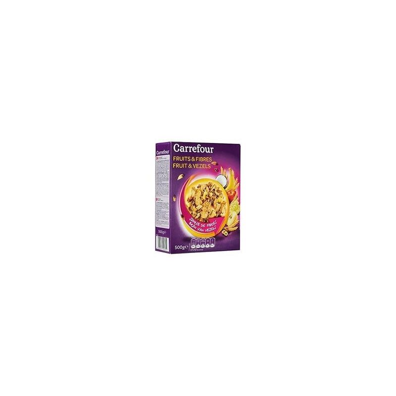Carrefour 500G Cereal Fruits&Fibres Crf