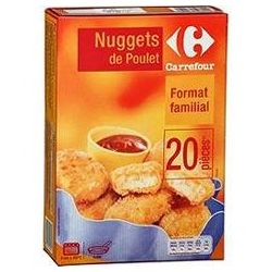Carrefour 400G Nuggets Poulet Crf