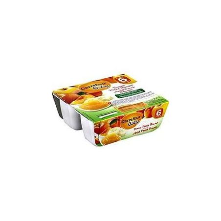 Carrefour Baby 4X Compote Pom/Pech/Ban.Crf Bb