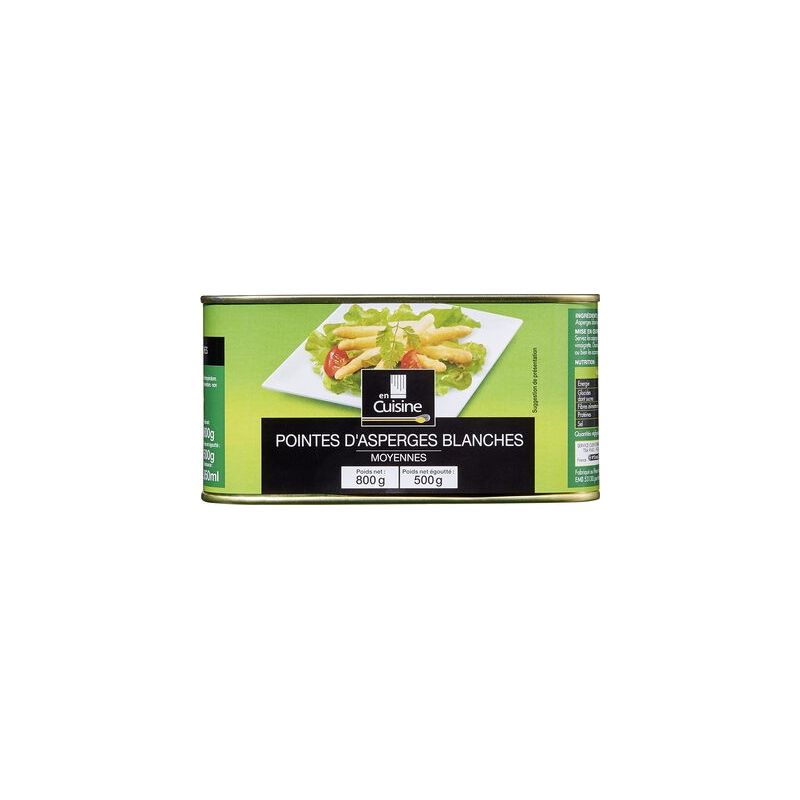 En Cuisine 4/4 Pointes D'Asperges Blanches