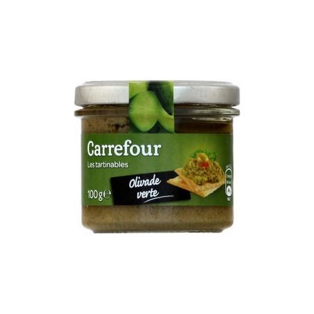 Carrefour 100G Olivade Verte Crf