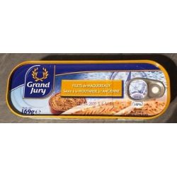 Grand Jury Bte 1/4 Filet De Maquereau Sauce Moutarde
