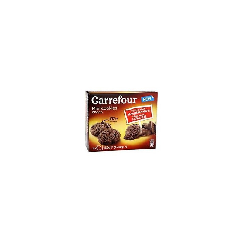 Carrefour 160G Mini Cookies Tout Chocolat Crf