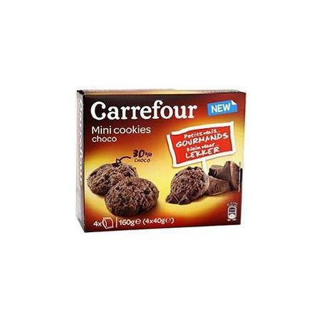 Carrefour 160G Mini Cookies Tout Chocolat Crf