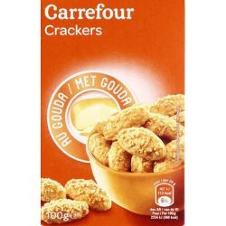 Carrefour 100G Crackers Au Gouda Crf